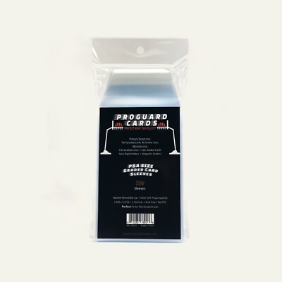 100 Pack PSA Perfect Fit Sleeves - Resealable Protective Sleeves For Graded Card Slabs (PSA, CSG) - View #2
