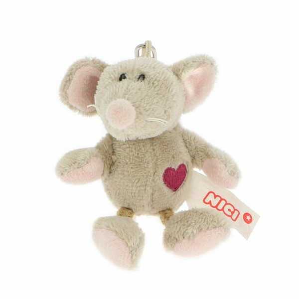 NICI Mouse Girl 10cm Bean Bag Keyring for sale online eBay