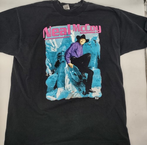 T-shirt Vintage Neal McCoy Butt Holdin' Tour - Taille S à 5XL - Neuf Avec Étiquettes