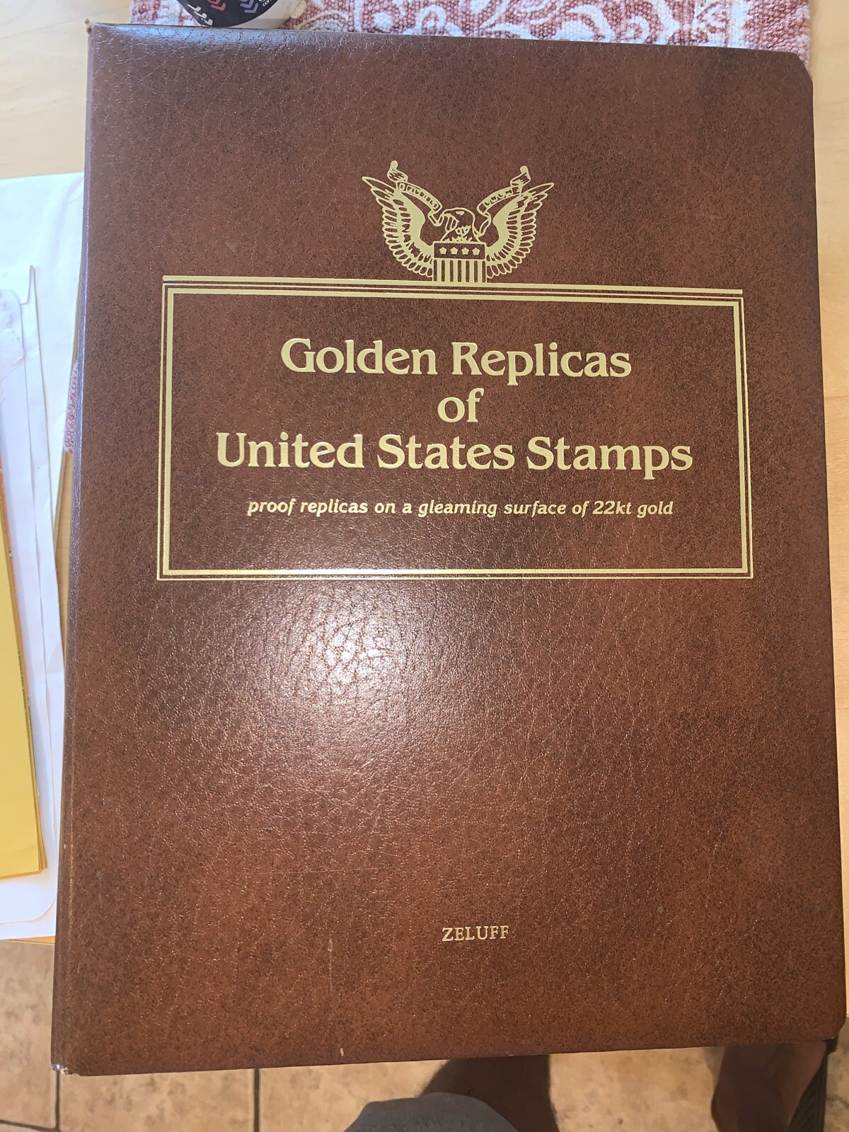41 Golden Replicas of US stamps Postal Commemorative Society 22k Gold