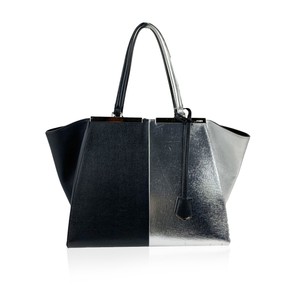 fendi black and white bolsauette