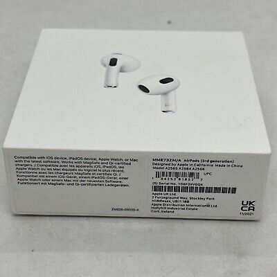 GENUINE APPLE AIRPODS 3RD GEN WITH MAGSAFE CHARGING CASE GENUINE APPLE AIRPODS 3RD GEN WITH MAGSAFE CHARGING CASE