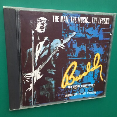 BUDDY (Buddy Holly Story) Rock n Roll London Cast Soundtrack OCR CD Paul Hipp 89