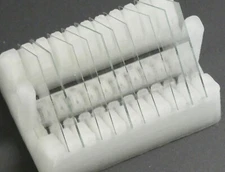 Microscope Cover Glass Coverslip Stand Stain Rest Rack Holder Dryer Storage Box