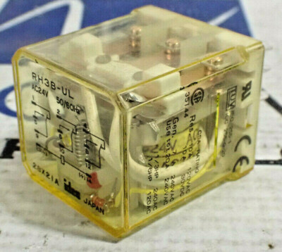 RH3B-UL IDEC Ice Cube Relay 24 Volt DC