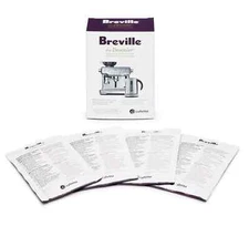 PACK of 4 Breville Espresso Machine The DESCALER Four Packets Genuine Original
