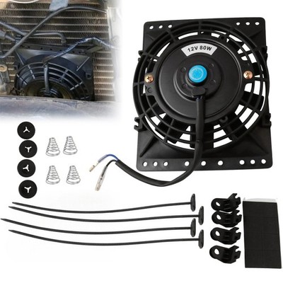 6'' 12V 80W KFZ Lüfter Kühlerlüfter Kühlerventilatoren Motorkühlung Radiator Fan