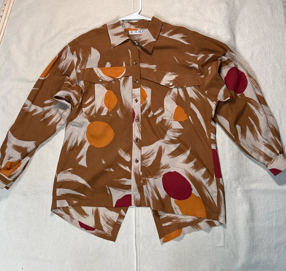 ESCADA Multi-Color 100% Silk Vintage Tops for Women for sale | eBay