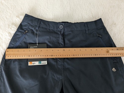Craghoppers Basecamp Convertible Trousers Womens UK16 Dark Navy UNWORN Tags - Picture 17 of 21