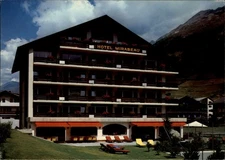 Hotel Mirabeau Zermatt Switzerland vintage postcard g359