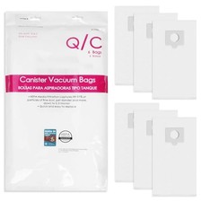 6 Pack 5-in-1 Q/C Canister Vacuum Bags 53292 Type Q/C HEPA 53292 - 6 Pack