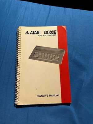 Atari 130XE Personalcomputer Handbuch, Englisch, Atari Taiwan 1985