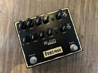 Friedman BE-OD Deluxe Gitarren-Overdrive-Pedal Dual Distortion gebraucht
