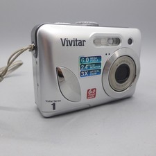 Vivitar Digital Camera Vivicam 6324 6.0MP Silver Tested