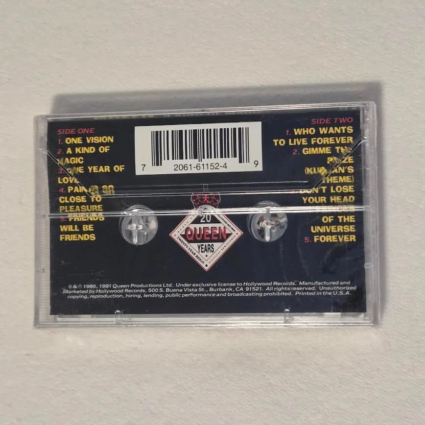 QUEEN A Kind Of Magic cassette 1991 Remastered +1 Bonus Track SEALED NEW - Image 2 of 4