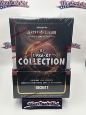 JERSEY FUSION THE 1986/87 Fleer COLLECTION BASKETBALL HOBBY 5 Pack BOX 