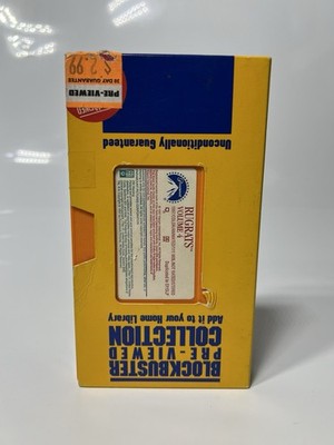 Blockbuster Rental Exclusive Nickelodeon Rugrats Collection Volume Four 4 VHS