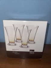Studio Nova Set of 4 Shot Glass Flare Multi Truck 14oz NIB