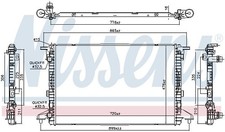 Fits NISSENS 606463 RADIATOR AUDI A4 15-   ⭐UK Stock⭐