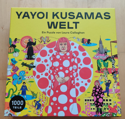 YAYOI KUSAMAS WELT - Puzzle 1000 Teile von Laura Callaghan KUSAMA - NEUWERTIG