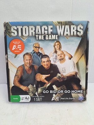 Storage Wars Das Brettspiel Familienspiel TV Auktion Gebot Container Jäger