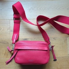 Radley London Soft Grain Red Leather Mini Cross Body Bag Purse RRP £159