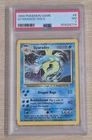 1999 POKEMON GAME BASE SET UNLIMITED HOLO GYRADOS #6 PSA 7 NM