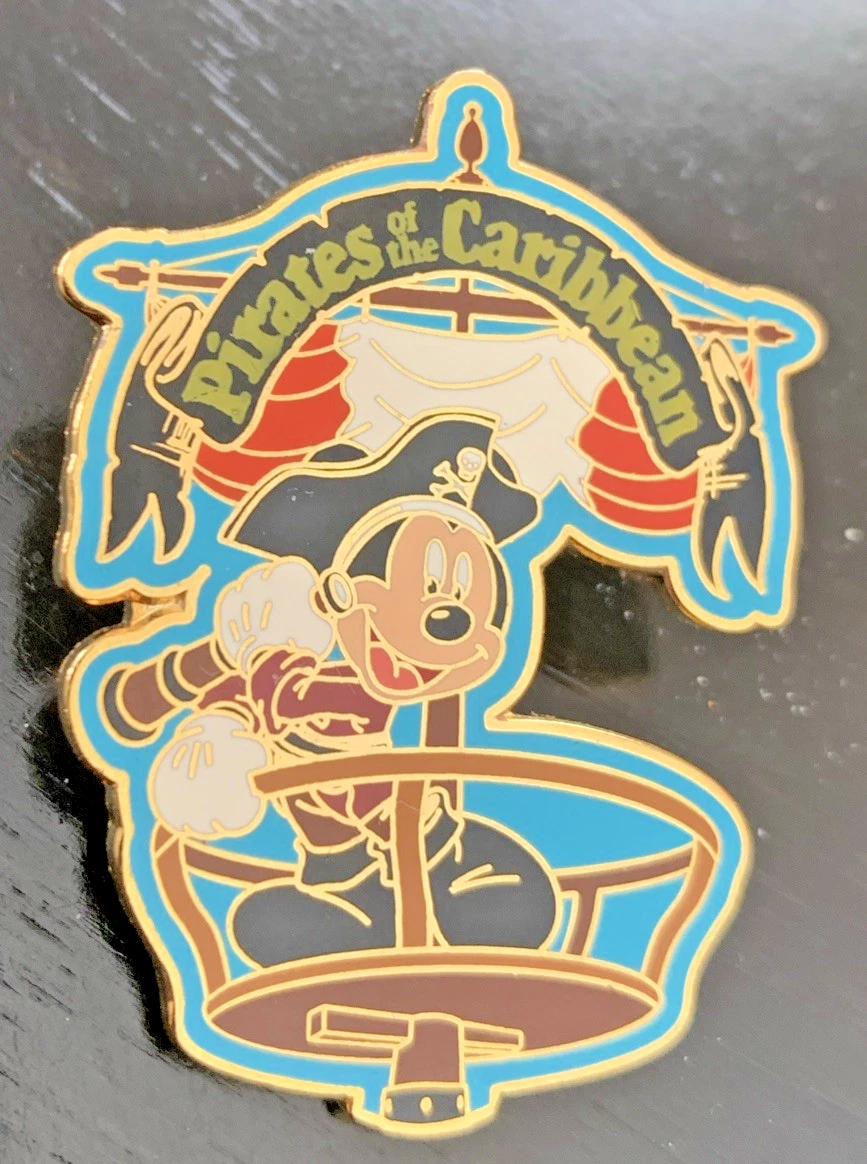 Disney Club Exclusive Pin #21333-Pirates of the Caribbean Mickey