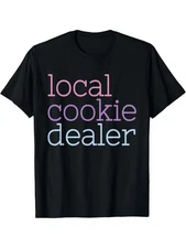 Retro Vintage Local Cookie Dealer Funny Baking Cookie Lover T-Shirt Men's T-shir