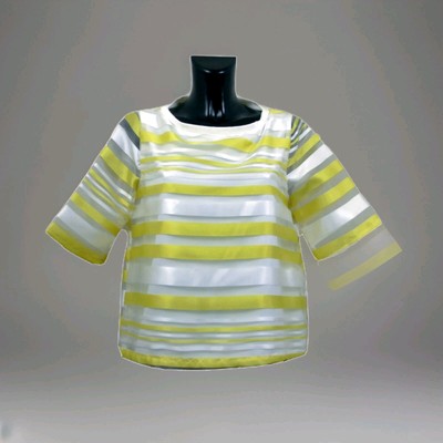  TENSIONE IN FIRENZE T-Shirt 60style Korrosionsdruck Yellow Line Fly Waps M