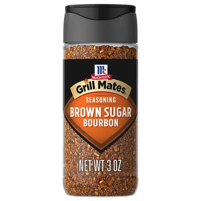 Mccormick Brown Sugar Bourbon Seasoning 3oz Sweet Smoky Flavor for Grilling