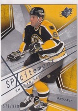 08/09 UD SPX CAM NEELY SPXCITEMENT RC ROOKIE INSERT /999 #7