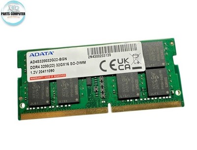 ADATA　DDR4 3200　メモリ　ノート用　32GB　SODIMM ADATA 32GB (1x32GB) DDR4 3200MHz SODIMM Laptop Memory