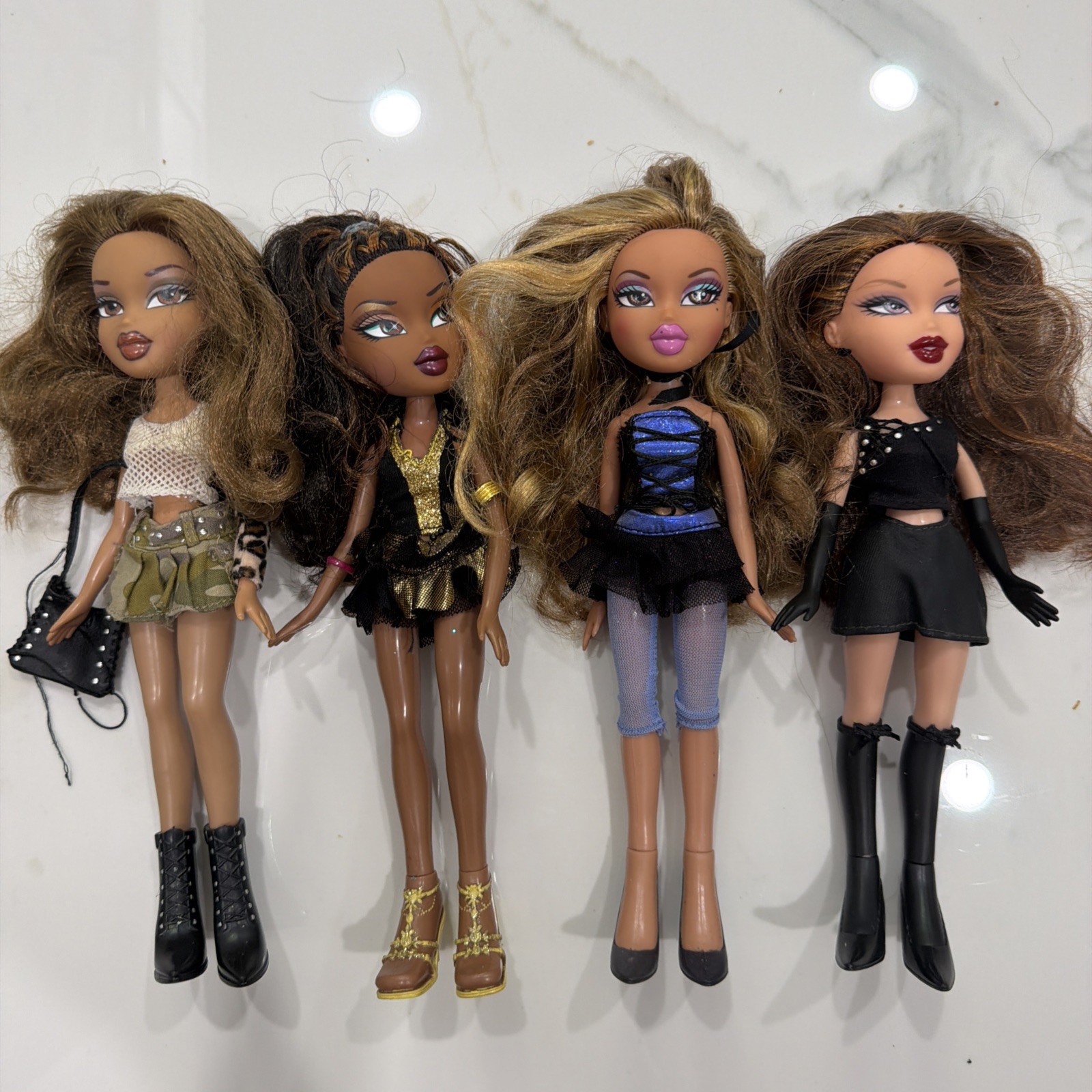 Bratz Lot of 4 - Nevra, Sasha, Yasmin & Dana