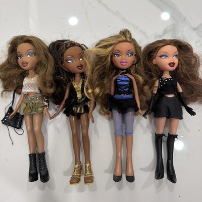 Bratz Lot of 4 - Nevra, Sasha, Yasmin & Dana