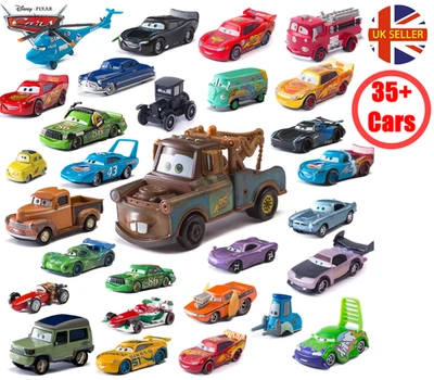 Disney Pixar Cars Lightning McQueen 1:55 Diecast Model Car Toy Chrismas Boy Gift