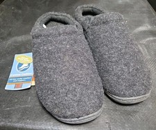 Acorn Mens Wool Digby Gore Slippers Size 10.5-11.5, New W/Tags