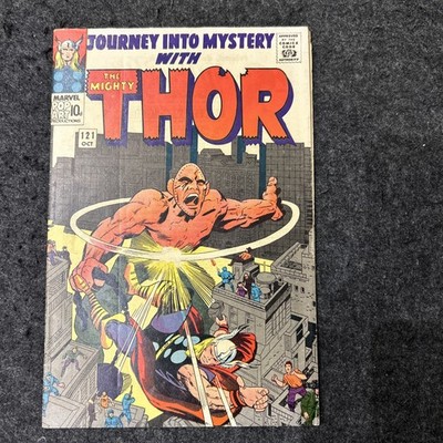 JOURNEY INTO MYSTERY #121 MARVEL COMICS 1965 THOR VS ABSORBING MAN KIRBY NICE!