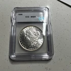 1886-P $1 Morgan Silver Dollar ICG MS 65 Stunning coin, see pics