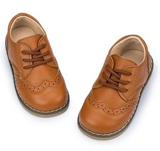 Meckior Toddler Boys Girls Dress Shoes Little Kid Oxford Shoes Wedding Church...