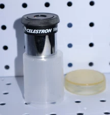 Celestron 10mm Light Weight Eyepiece For Telescope ~ With Eyeguard ~ VG