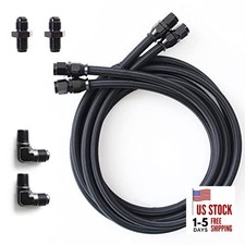 6AN Transmission Cooling Line Hose Compatible with 4L60 700R4 TH350 TH400