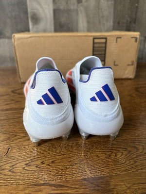 Adidas F50 Elite LL SG Laceless Soccer Cleats White Mens 5.5