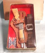 Vintage Spitfire Holster Set McKinnon NY Custom Leather 700 Nichols Rare 50s