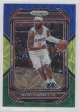 2022-23 Panini Prizm Choice Blue Yellow & Green Prizm Marcus Morris Sr #130 fm0