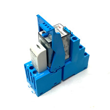 Finder 55.34.9.024.0040 Gen. Purpose Relay, 99.02.9.024.99 LED Diode, 94.04 Base