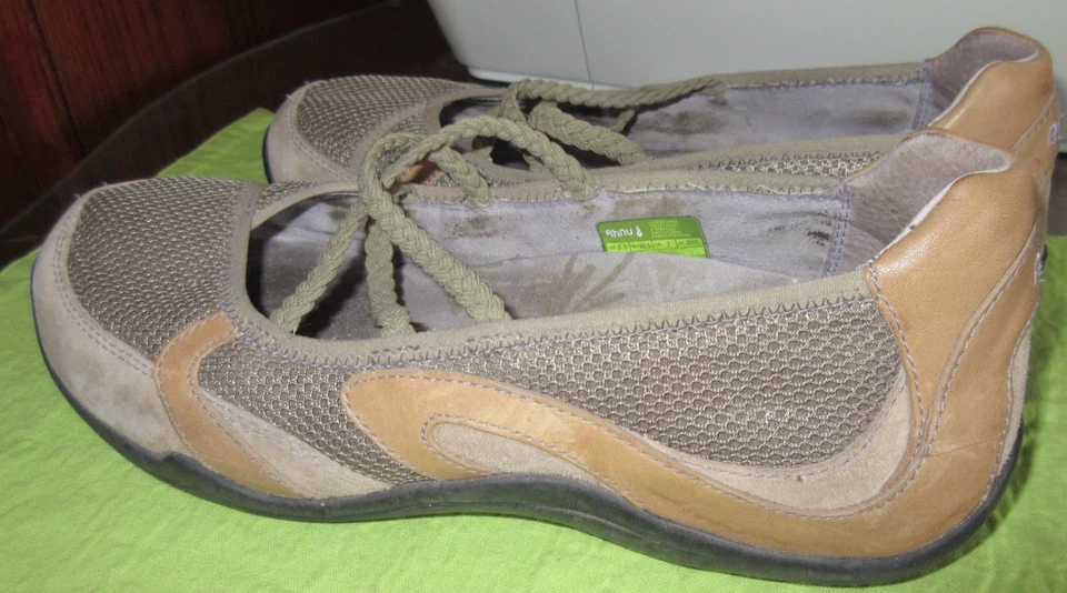 Sandalias con correa Ahnu Crissy II para mujer al aire libre Mary Jane zapatos EE. UU. talla 8,5 M COMFY Foto 3 de 4