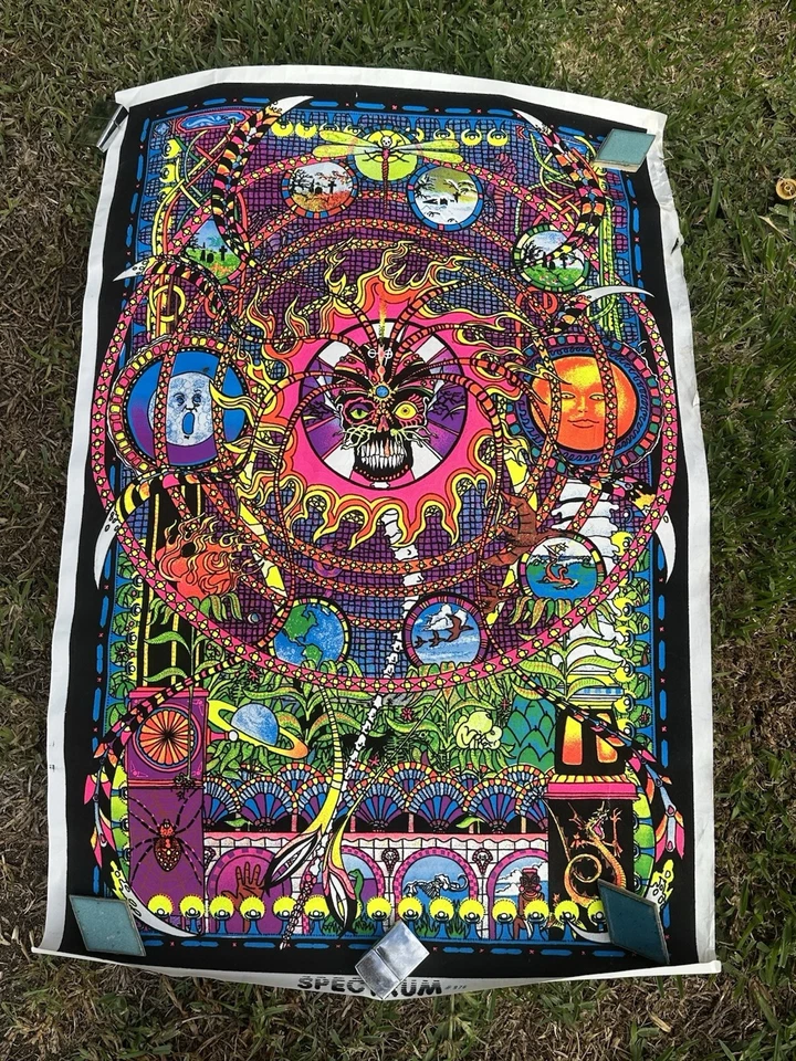 Collection Of Blacklight Posters From The 90s - Image 2 of 4