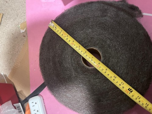 1 ROLL STEEL WOOL  Fine Roll Cleaning Remove Rust Buffing  4Lbs each roll (Y)