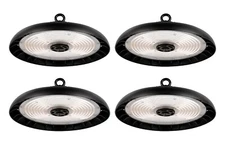 240/220/150W UFO LED High Bay Light Power/CCT Adjust,36500 lumen 110-277V 4 Pack